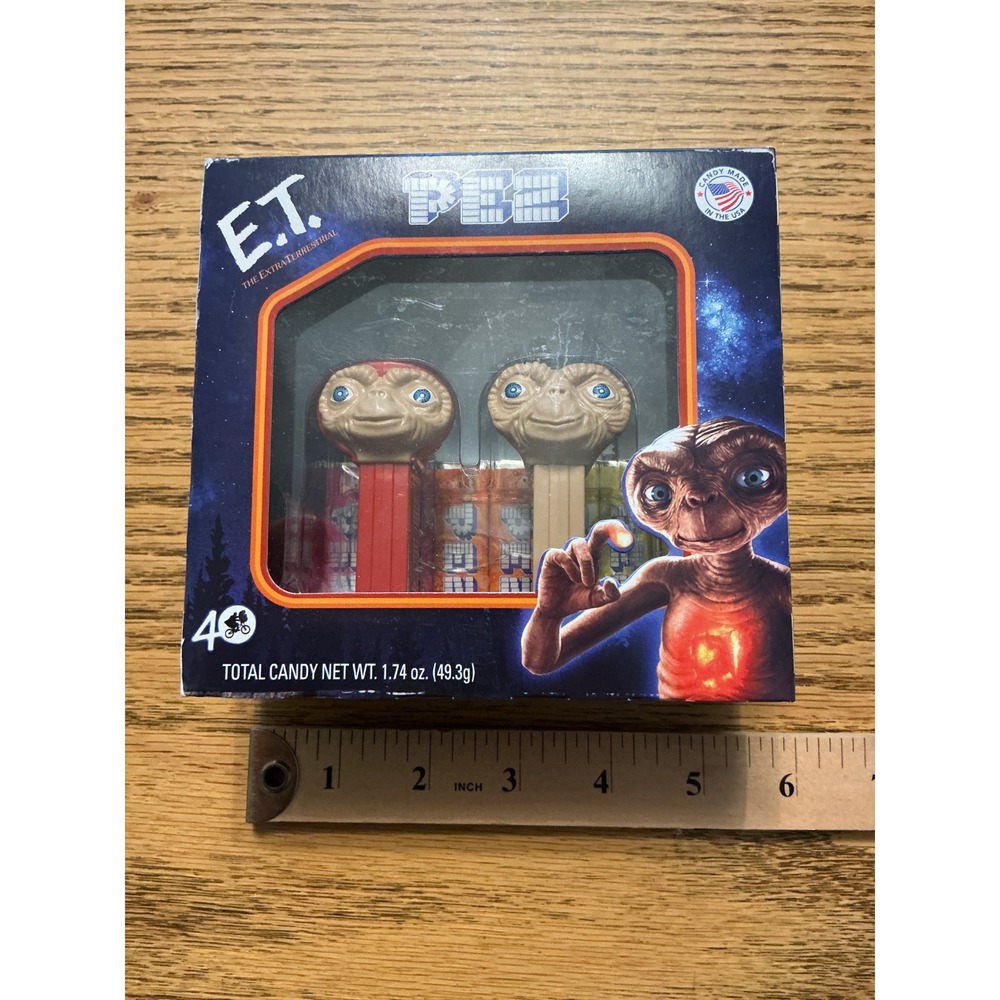 Pez ET The Extra-Terrestrial 40th Anniversary Twin Pack Gift Set New Box